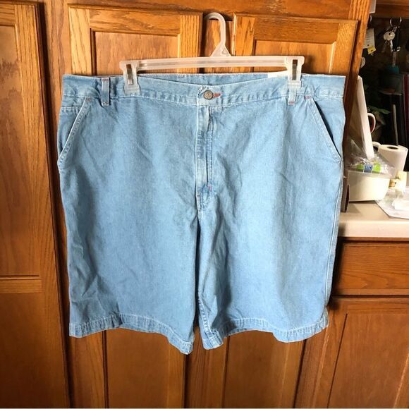 NWT Faded Glory Men’s Vintage Utility Fit Jean Shorts Size 44 - Picture 1 of 8